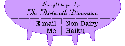 The Thirteenth Dimension